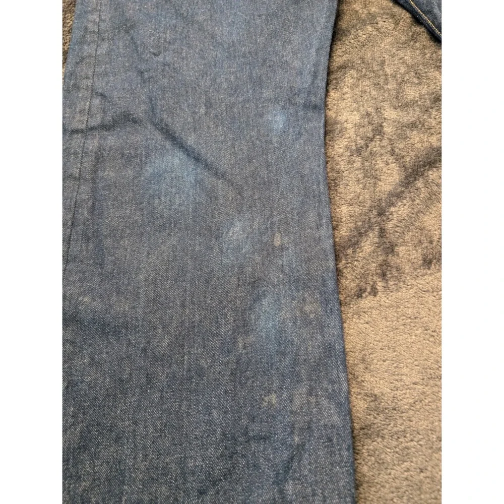 Mens Levis 501 Original Fit Jeans Sz 44x30 Medium Wash (Read Descrip)